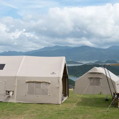 Naturehike Extend Air 17.2 Inflatable Tent - Quicksand Gold (Camp Version) (480*360*250)